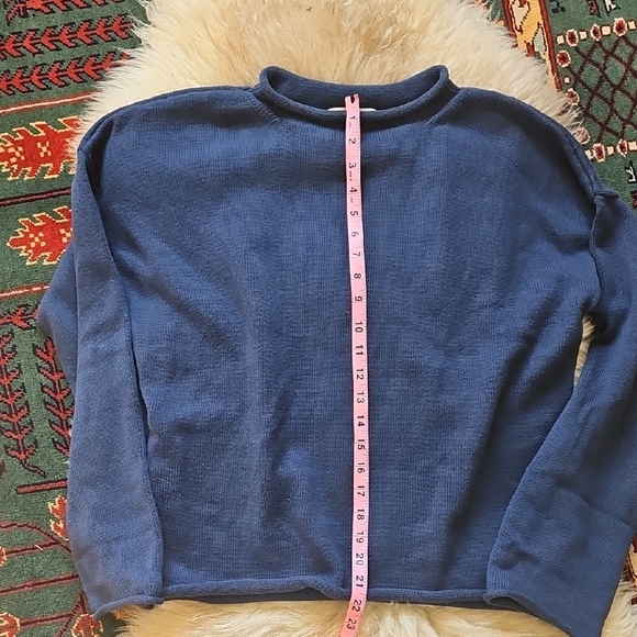 NaNin Luca Pima Cotton Sweater Rollneck - Picture 4 of 6